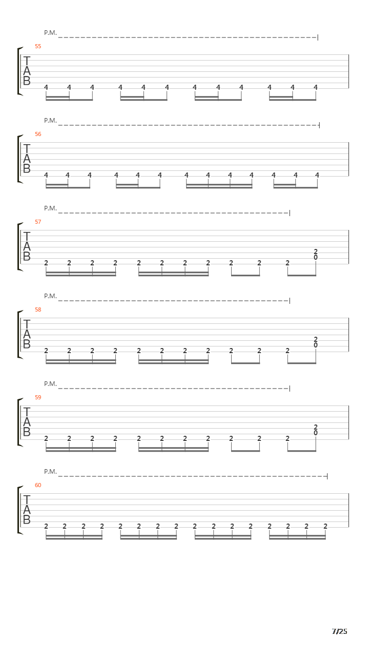 Zero Signal吉他谱