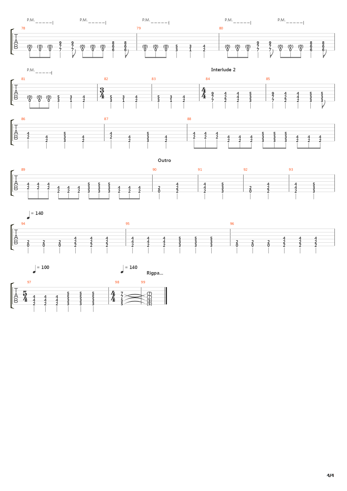 Overture In E Minor吉他谱