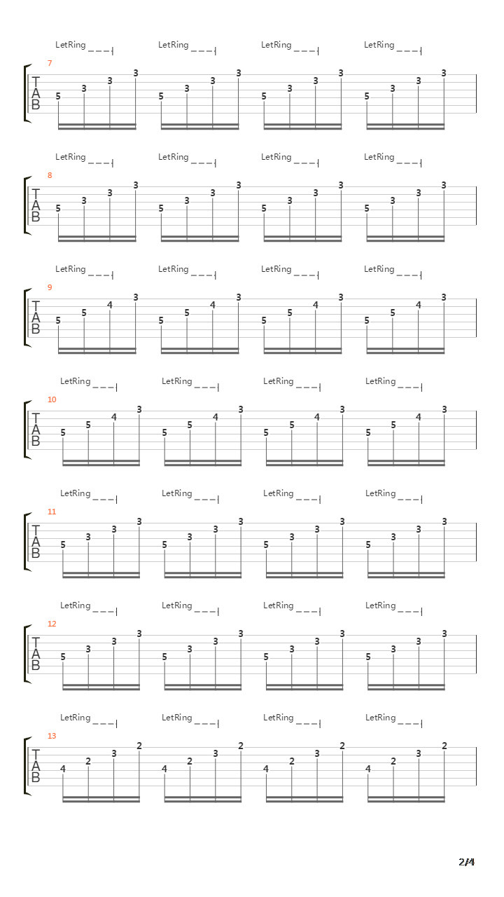 Feuerzeug Part I吉他谱