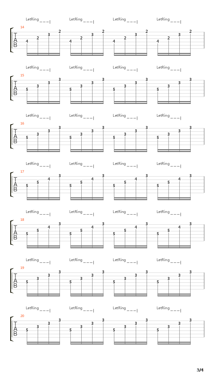 Feuerzeug Part I吉他谱