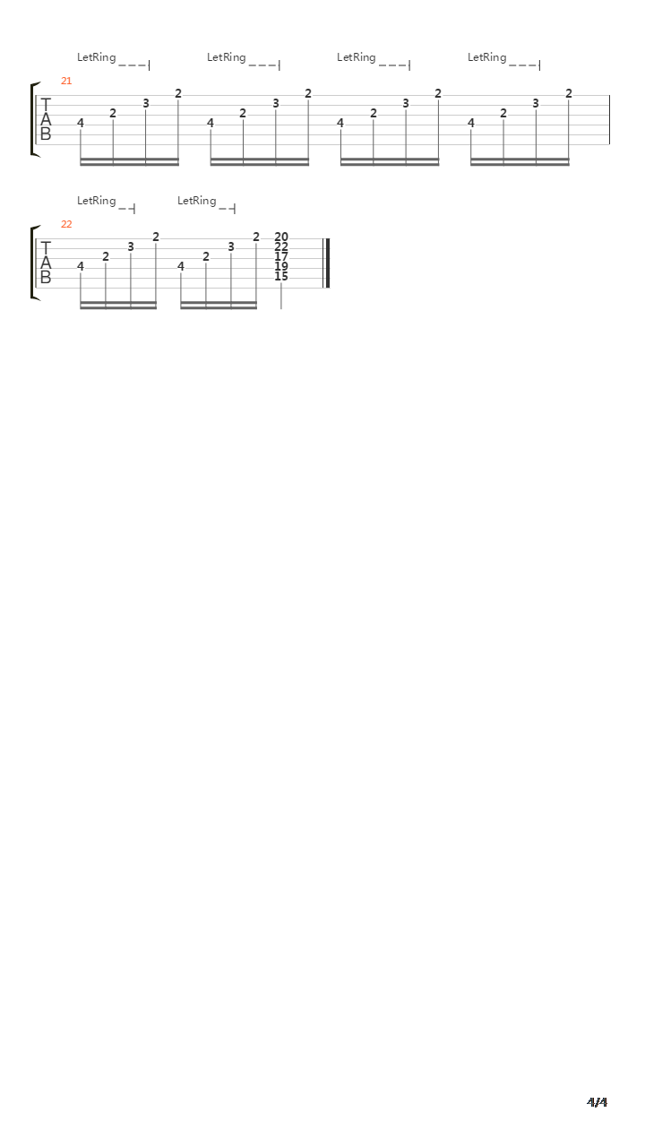 Feuerzeug Part I吉他谱