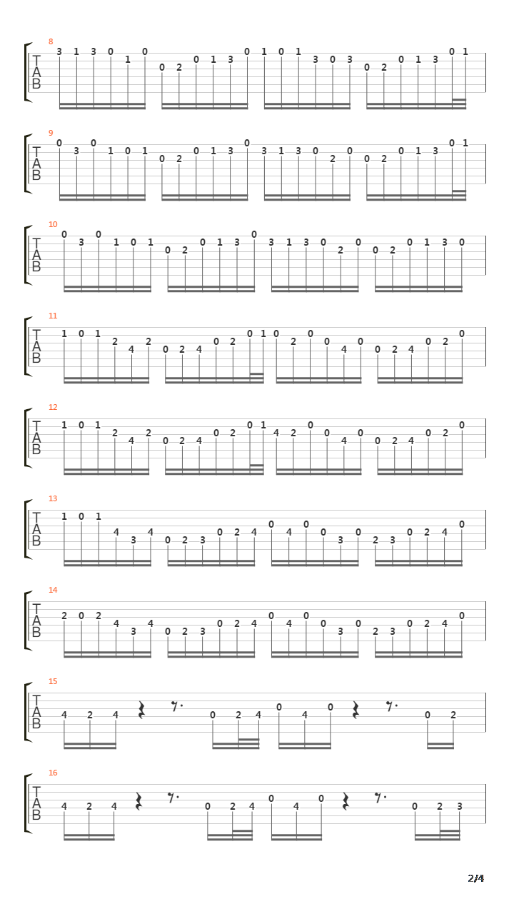 BWV 572 Fantasia in G Major吉他谱