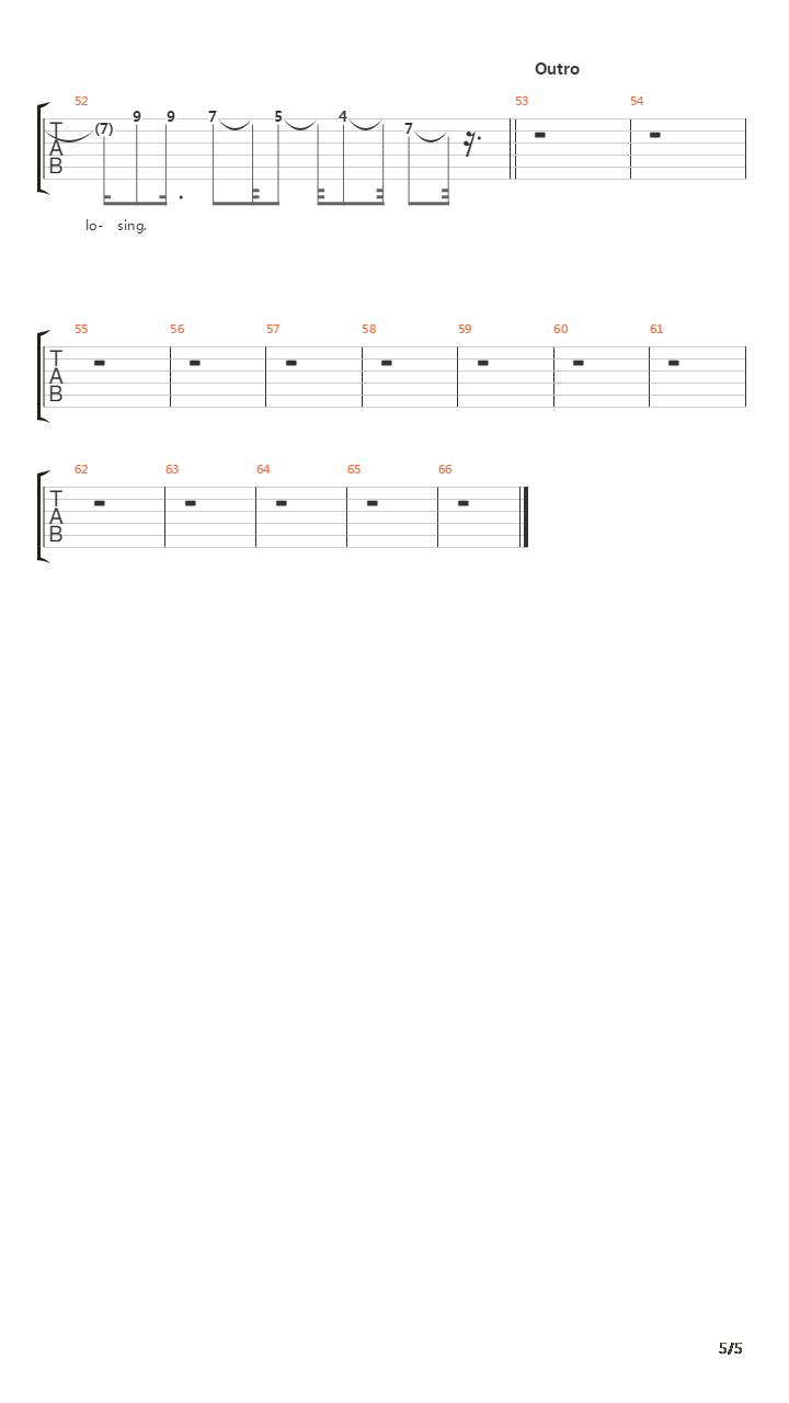 Immigrant Song吉他谱