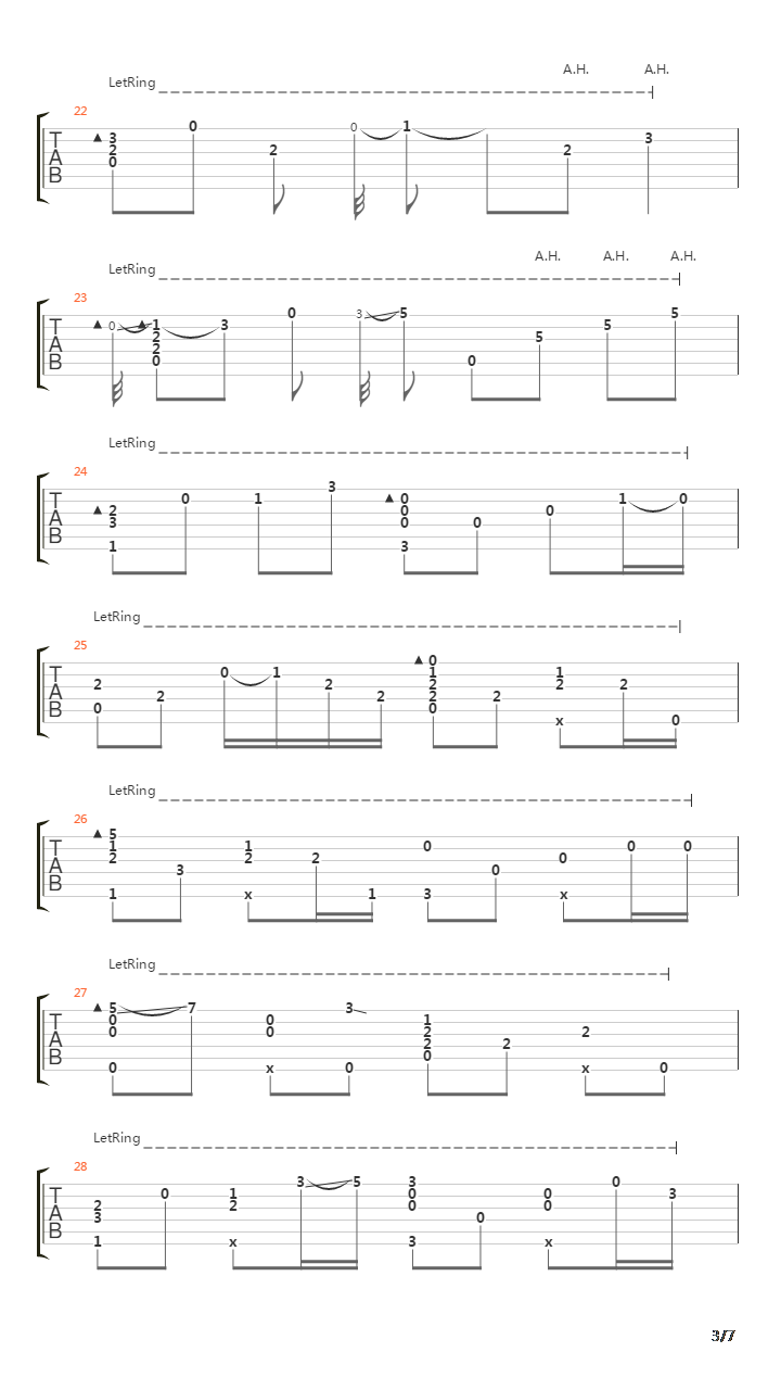 红颜旧(琅琊榜插曲)吉他谱