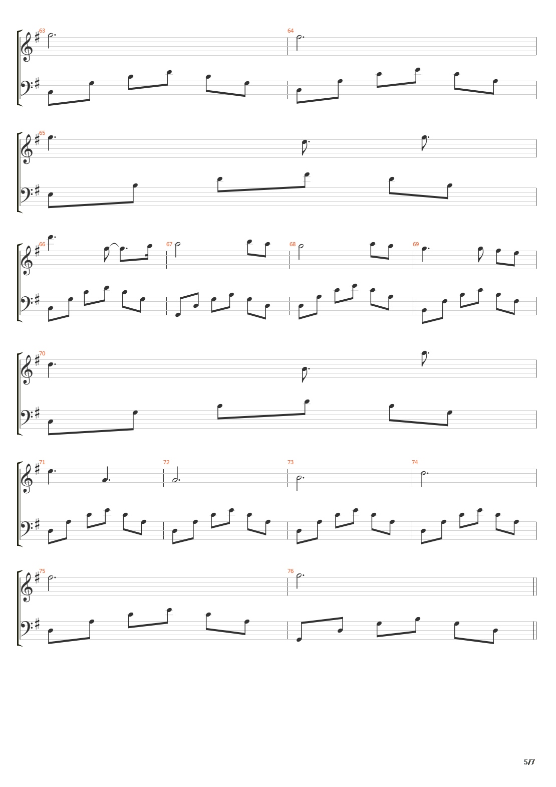 Song For Sienna吉他谱