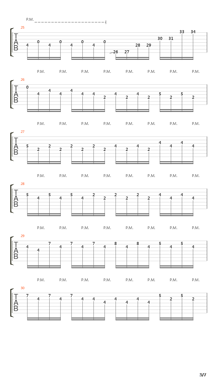 Alien 3(异形3) - Level 1 And 2(NES)吉他谱