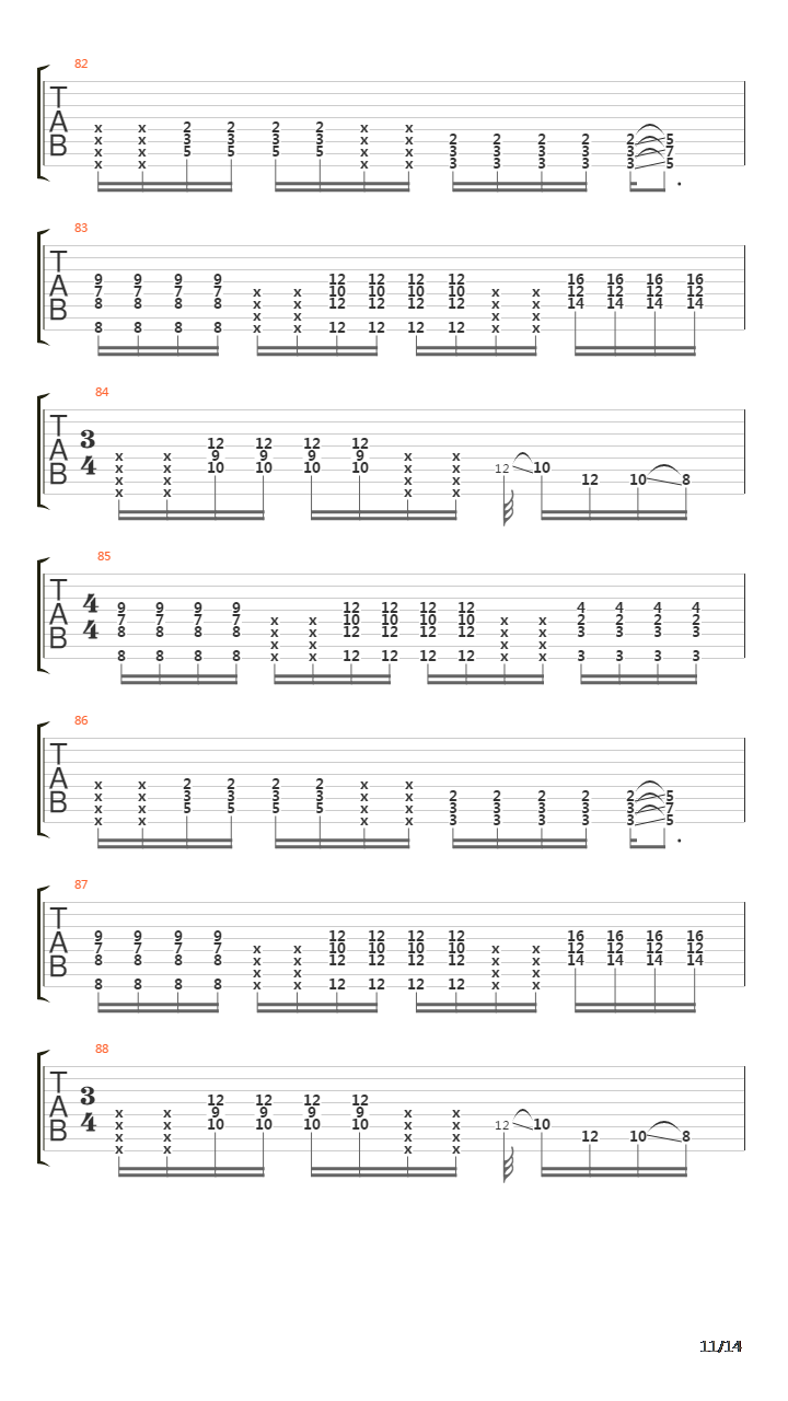 Pura Vida吉他谱