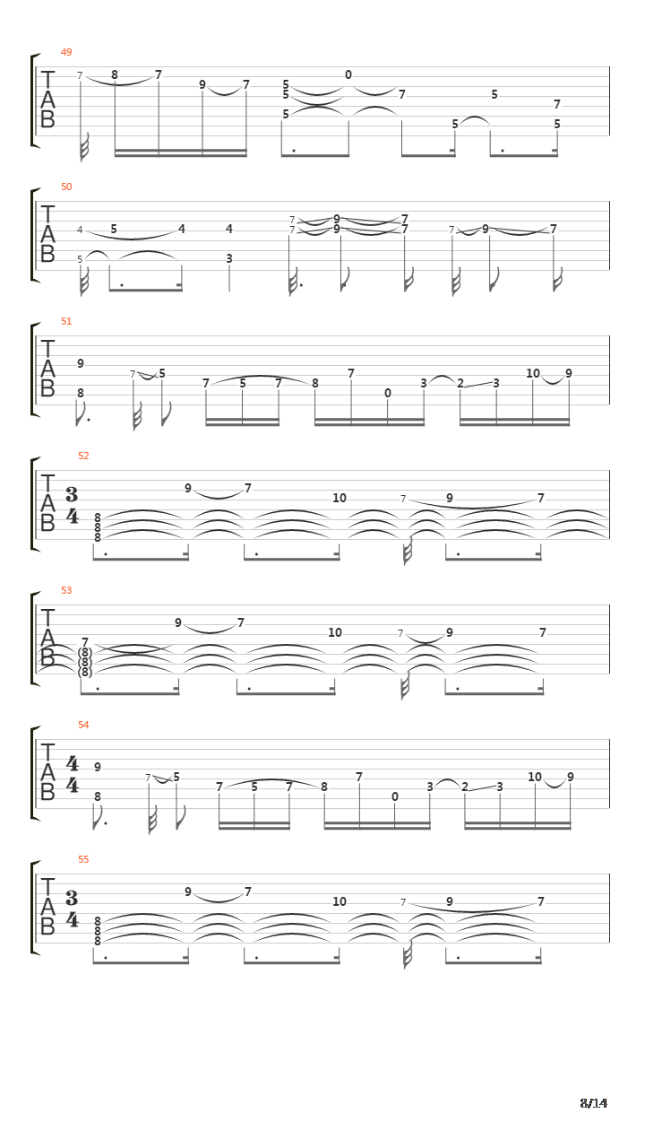 Pura Vida吉他谱