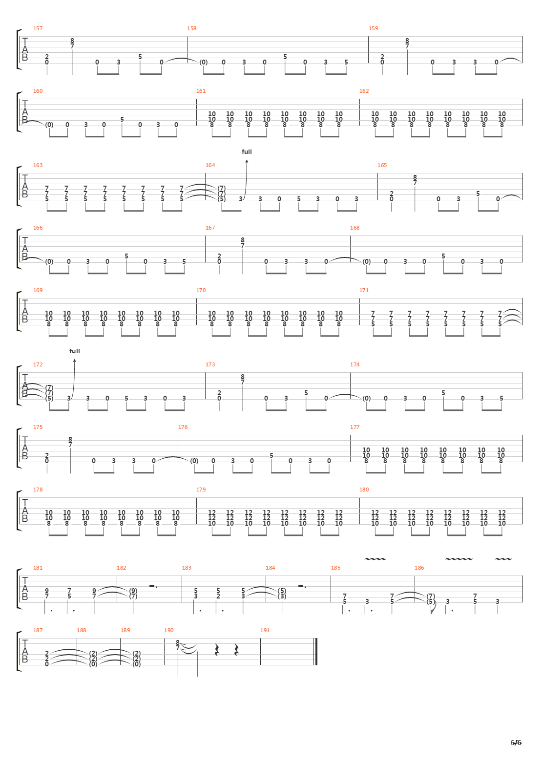 Destroyer吉他谱