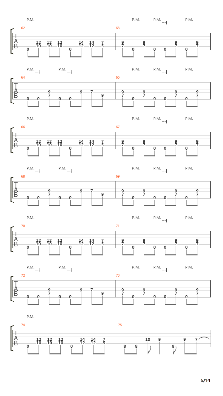 Destroyer吉他谱