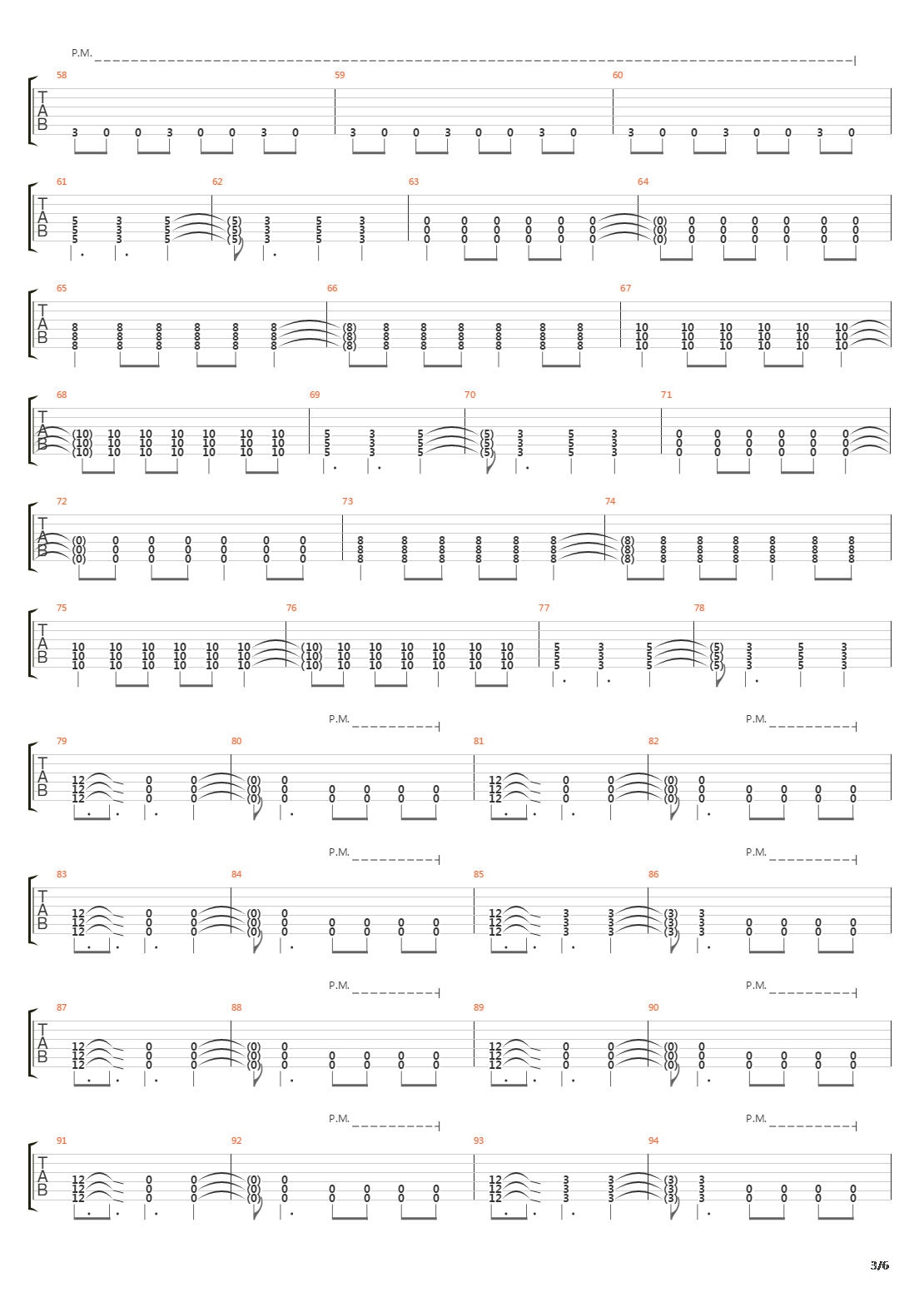 Motor Discipline吉他谱
