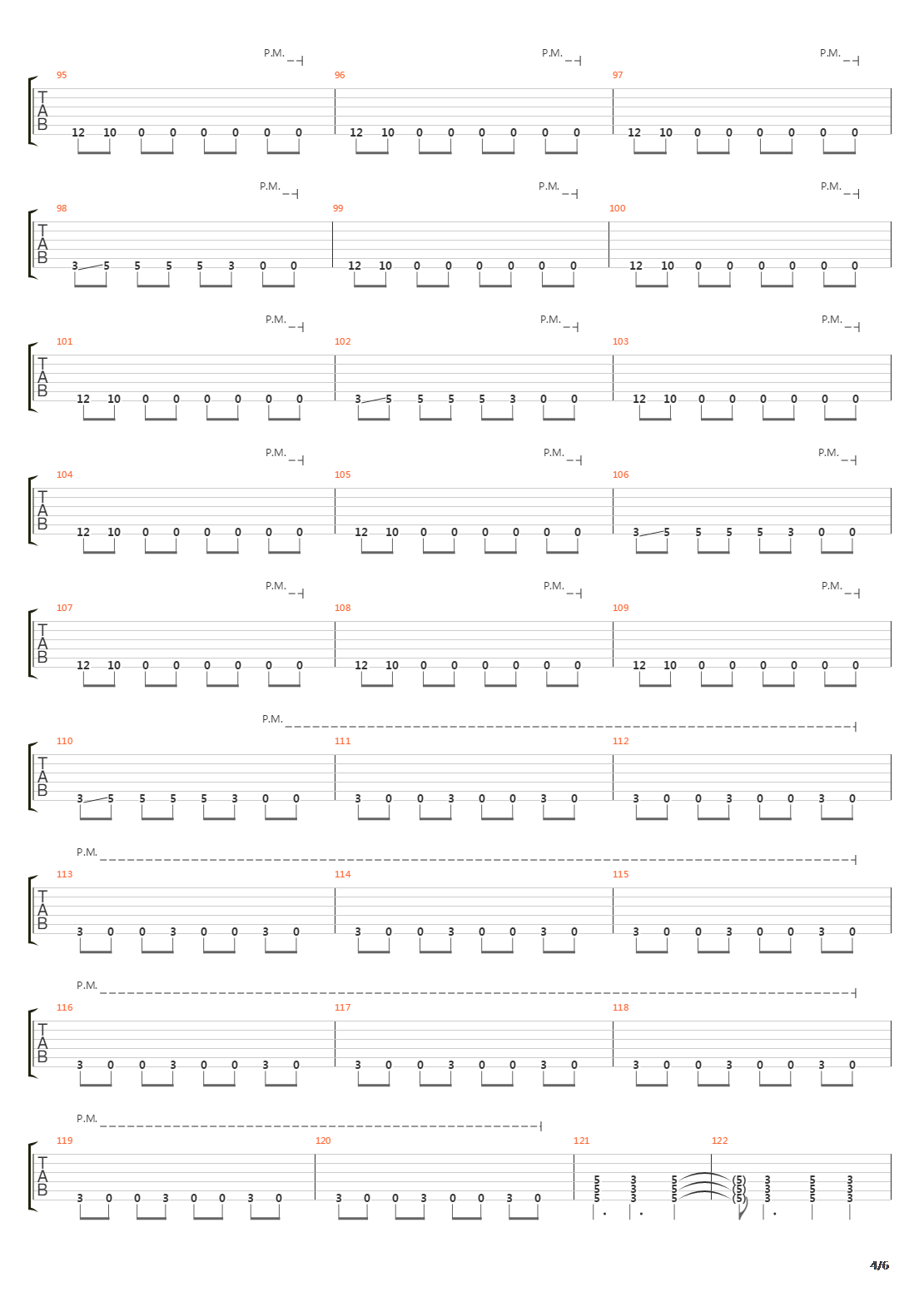 Motor Discipline吉他谱