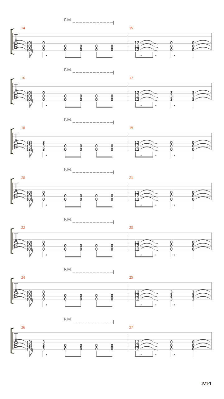 Motor Discipline吉他谱