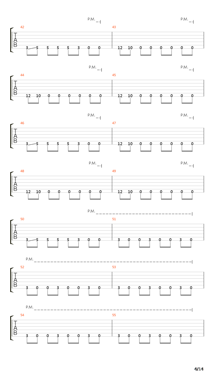 Motor Discipline吉他谱