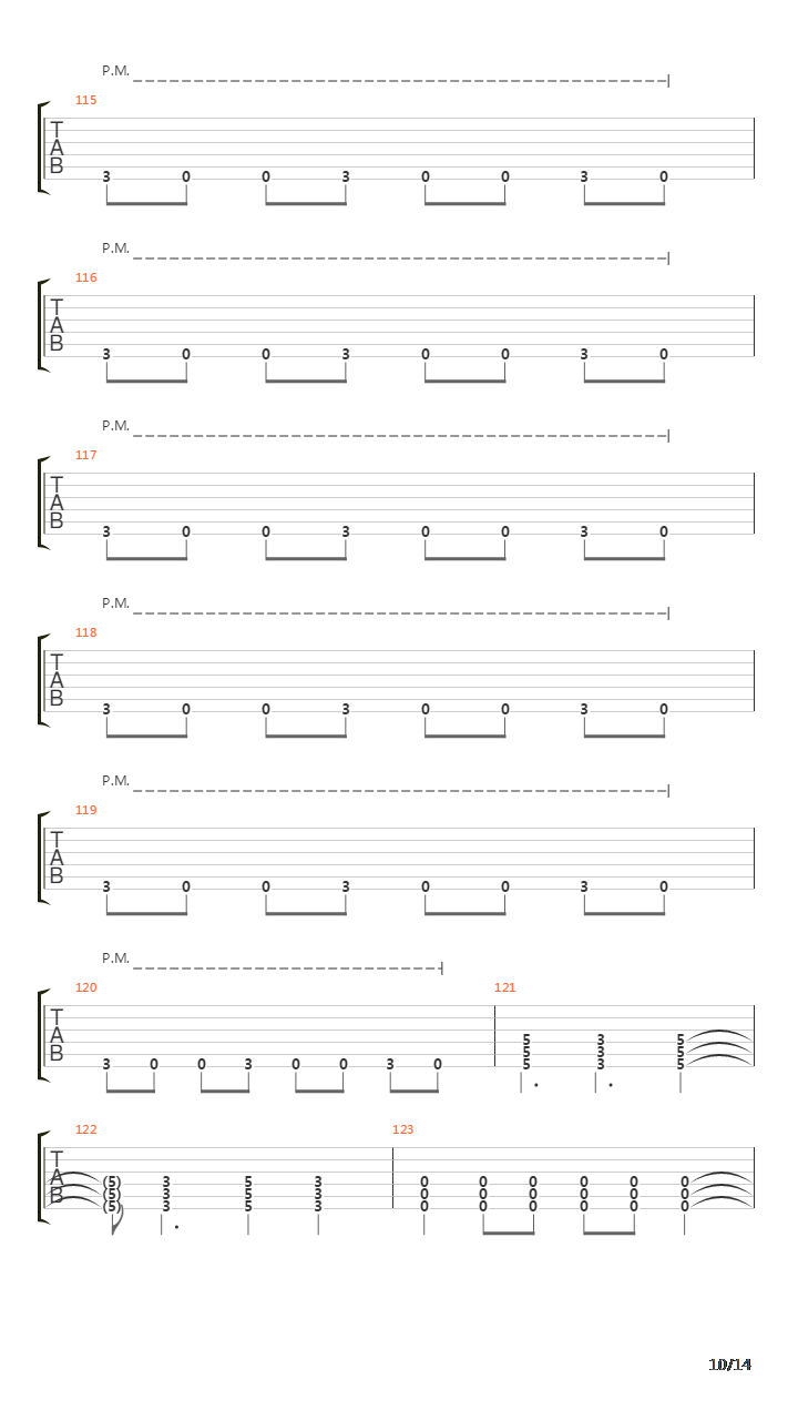 Motor Discipline吉他谱