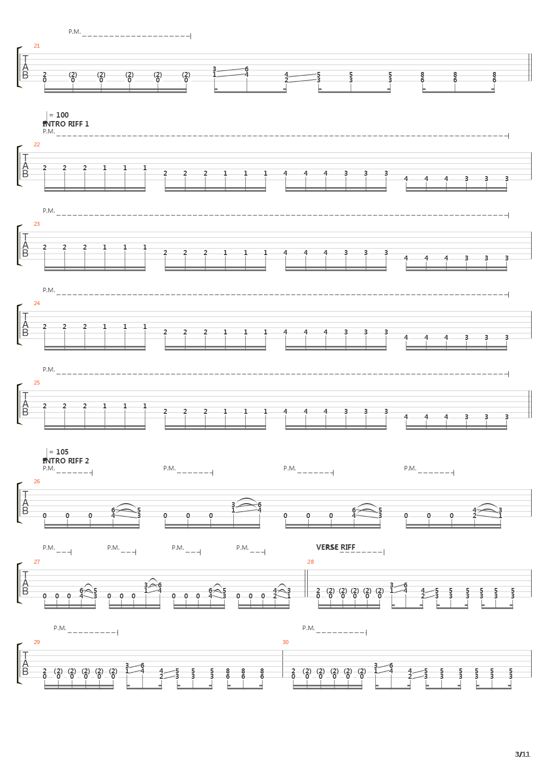 The Chains That Bind Us吉他谱