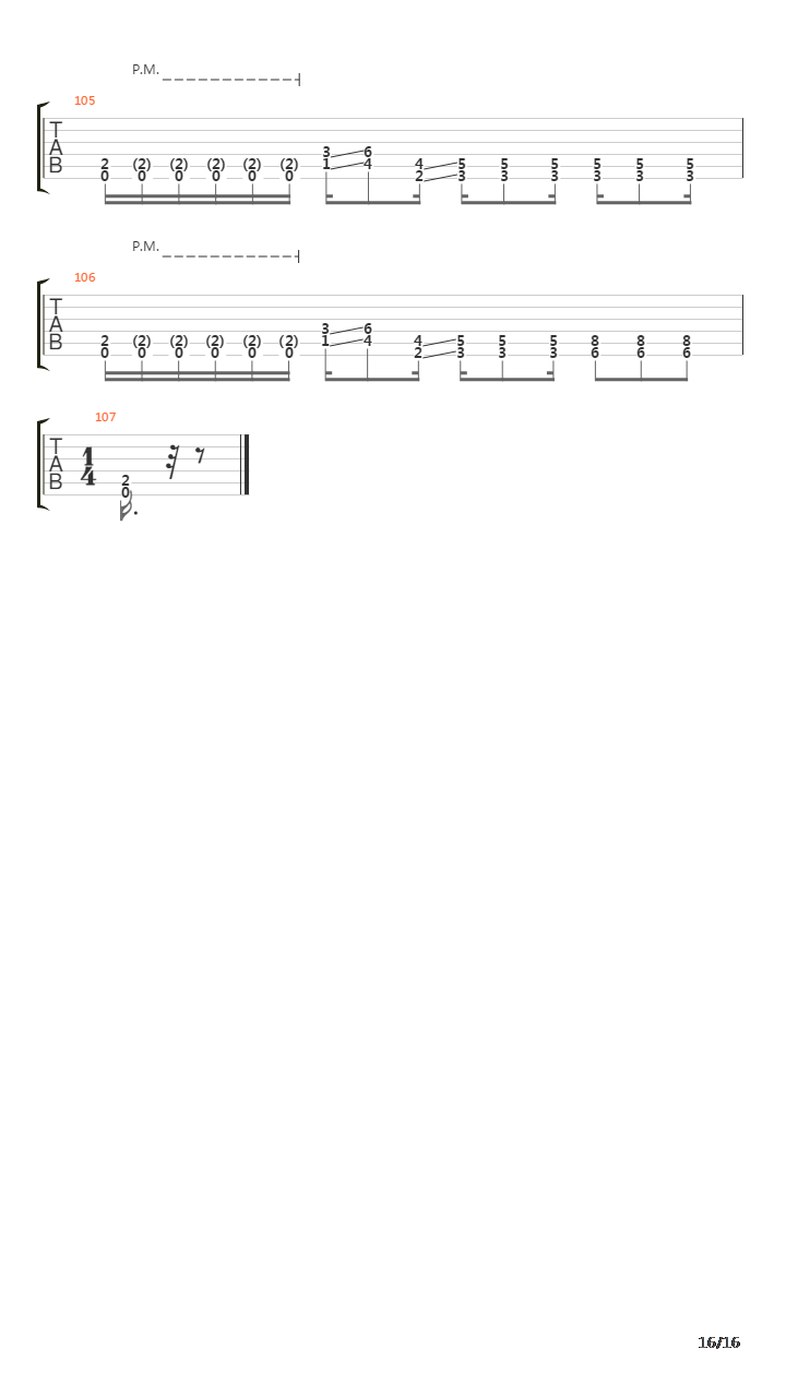 The Chains That Bind Us吉他谱