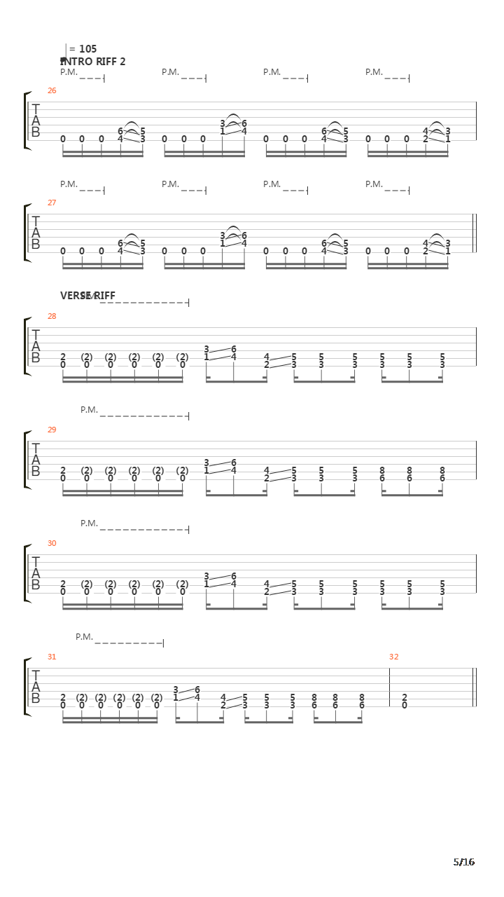 The Chains That Bind Us吉他谱