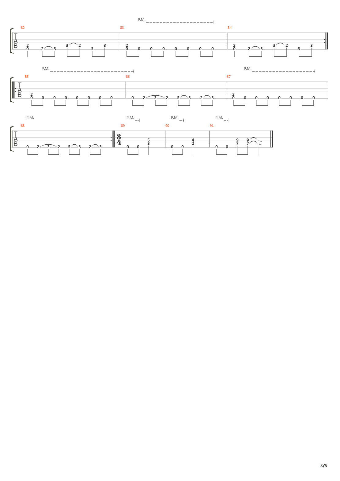 Cross Of Iron吉他谱