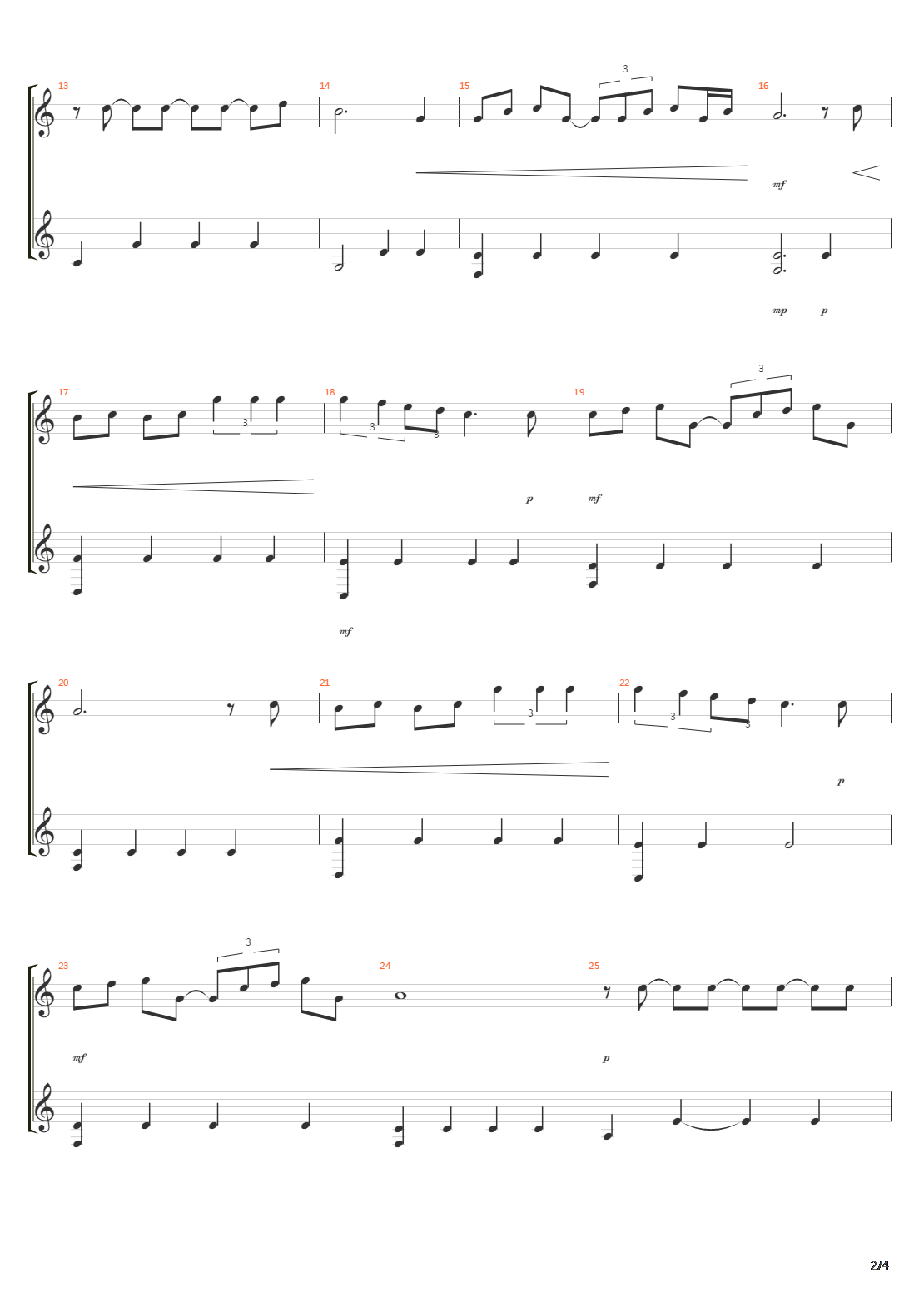 Tomorrows Song吉他谱