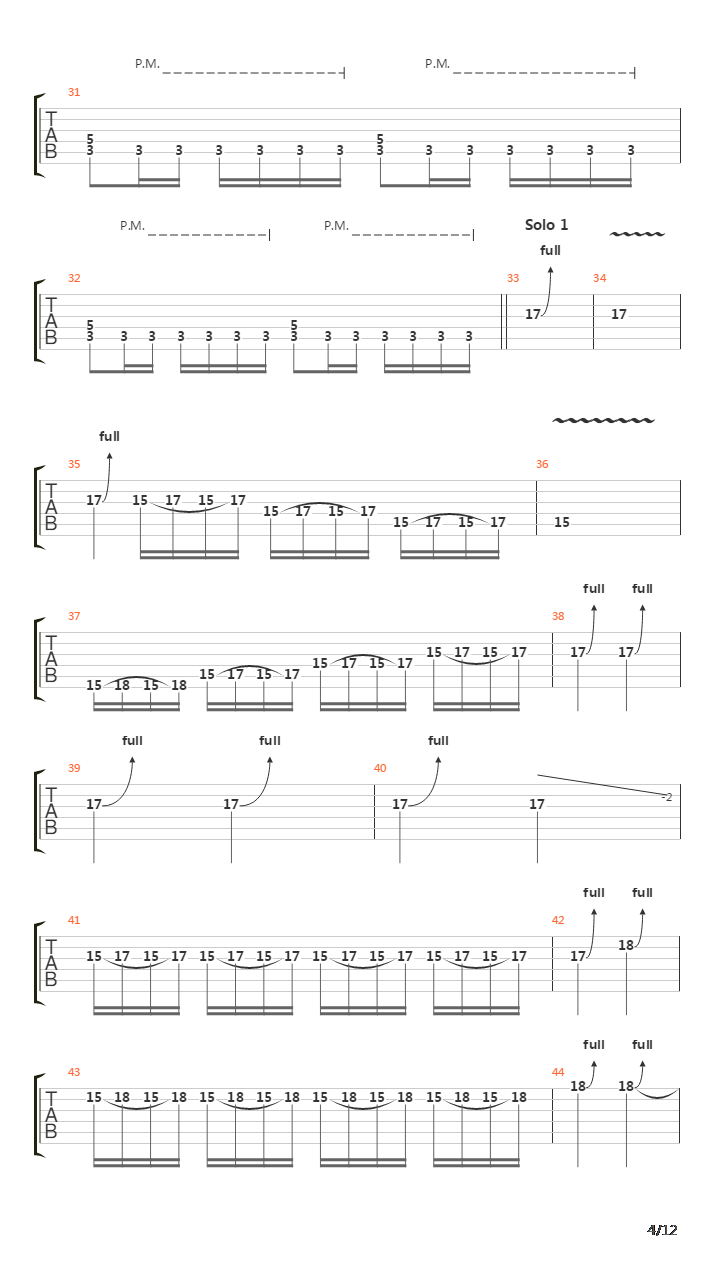 Steel Meets Steel吉他谱