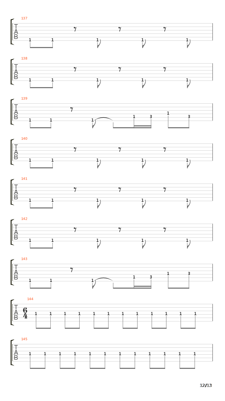 Dimensions Of Fire吉他谱