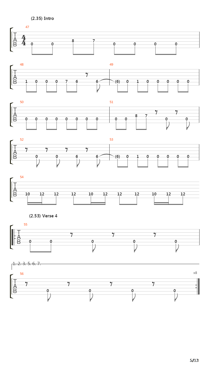 Dimensions Of Fire吉他谱