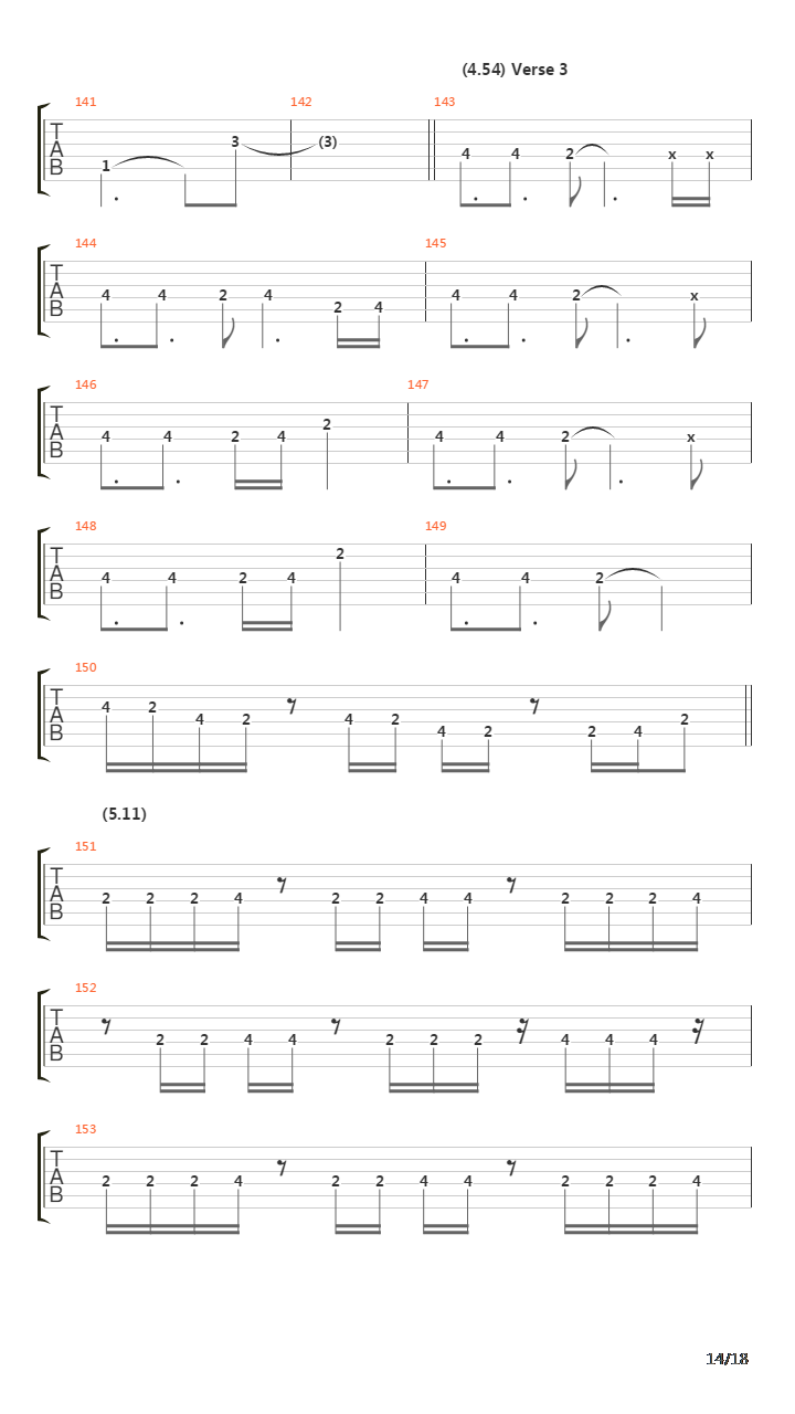 The Seven Sacred Promises吉他谱