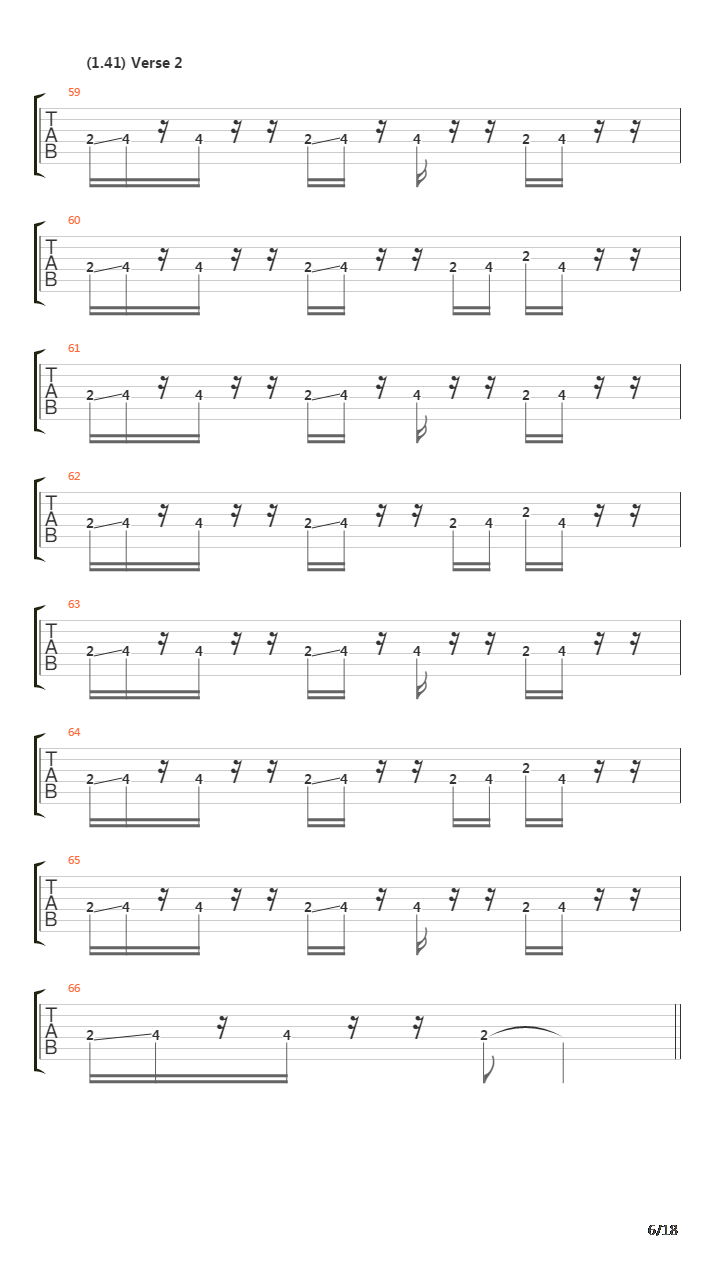 The Seven Sacred Promises吉他谱