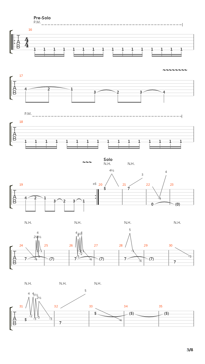 March To Die吉他谱