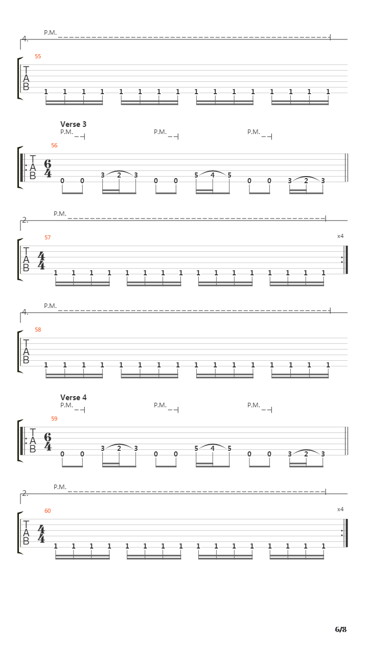 March To Die吉他谱