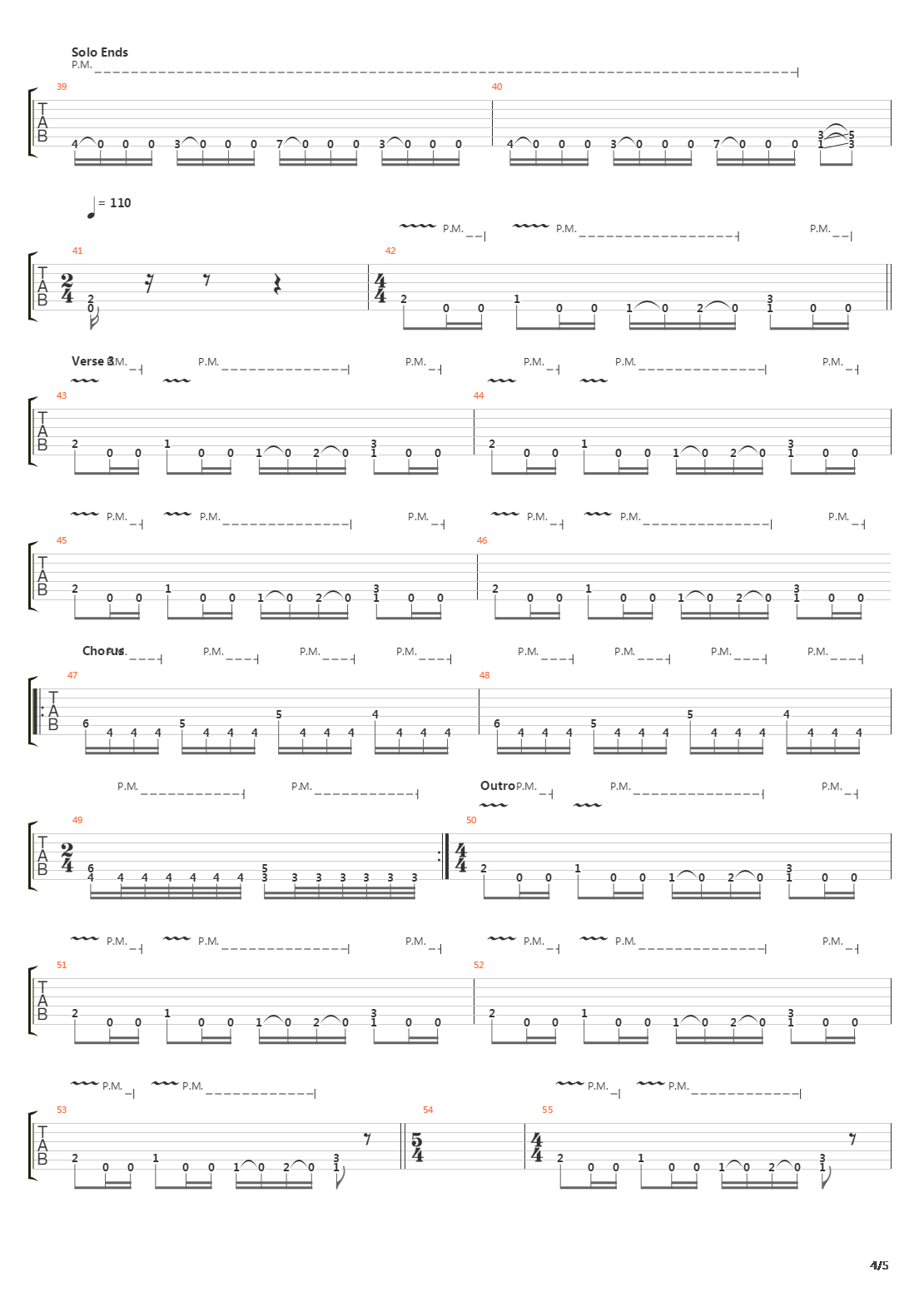 The Heretic吉他谱