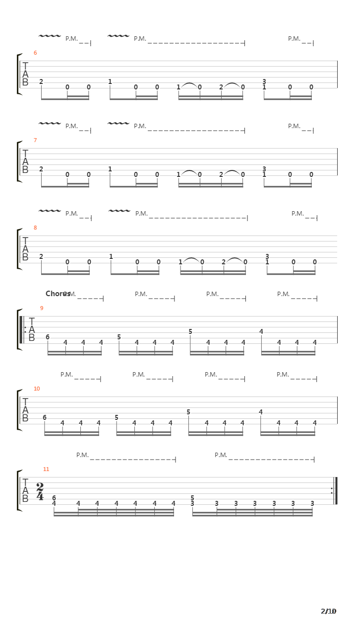 The Heretic吉他谱