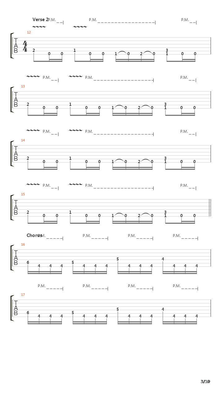 The Heretic吉他谱