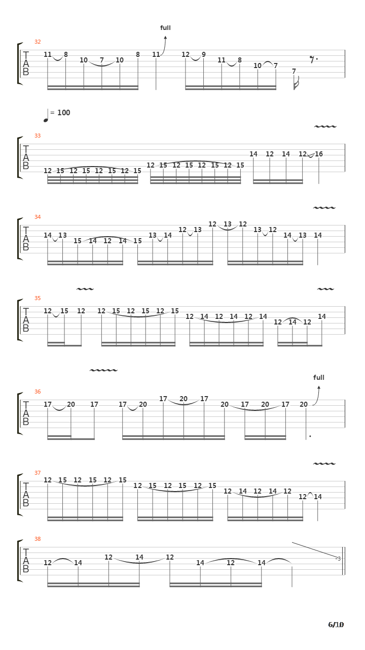 The Heretic吉他谱