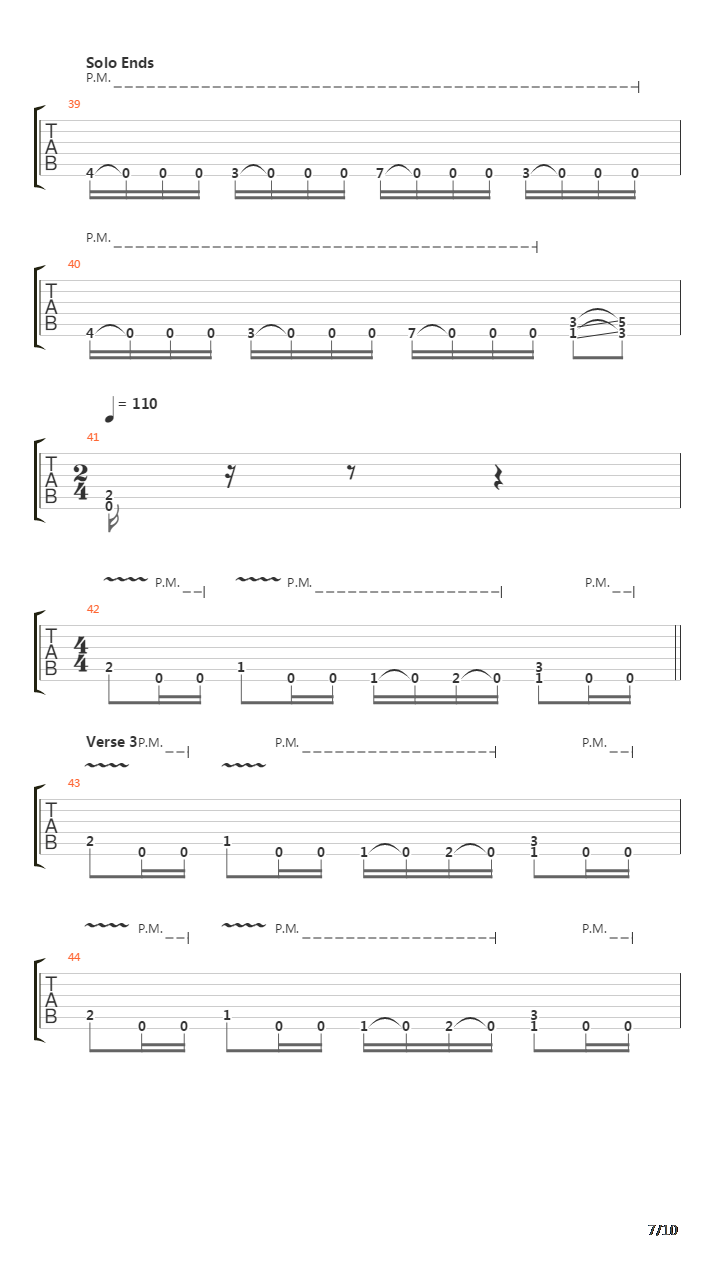 The Heretic吉他谱