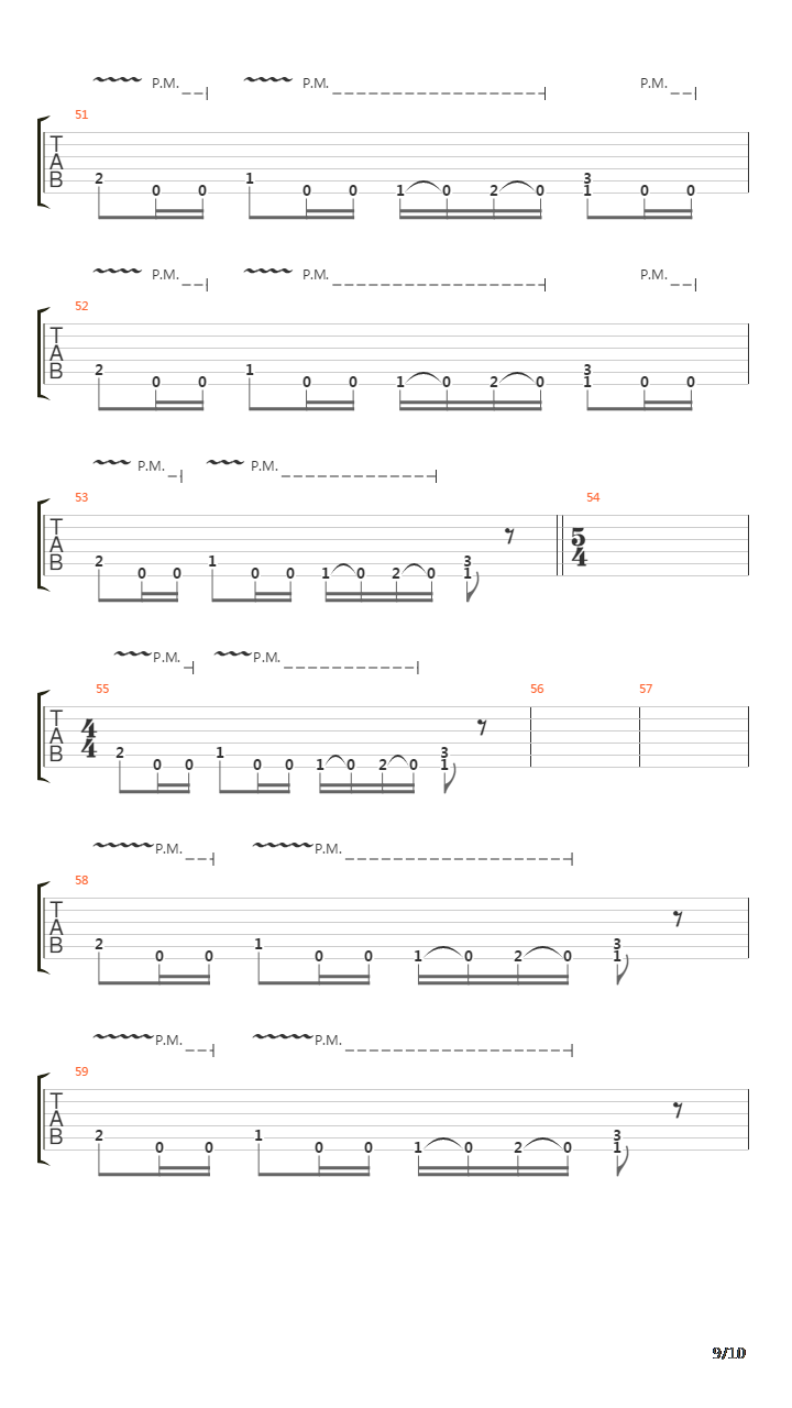 The Heretic吉他谱