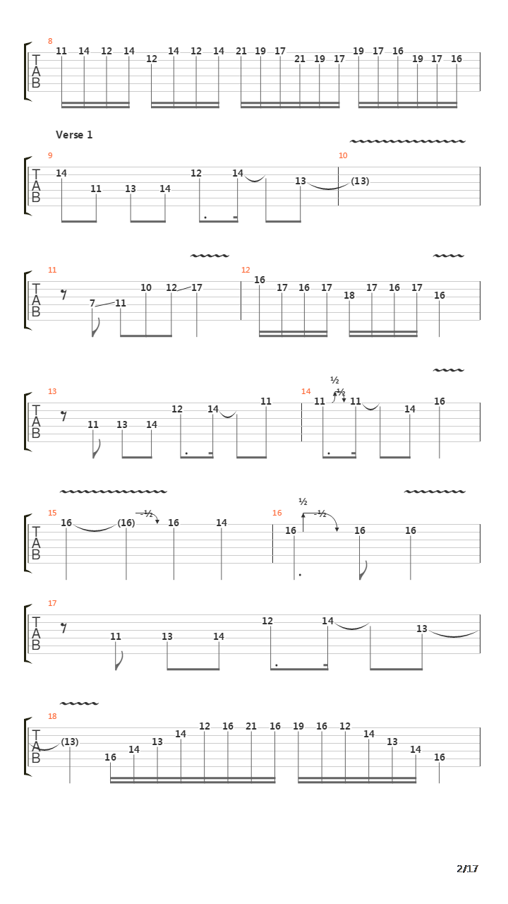 Old School(With Rhythm)吉他谱