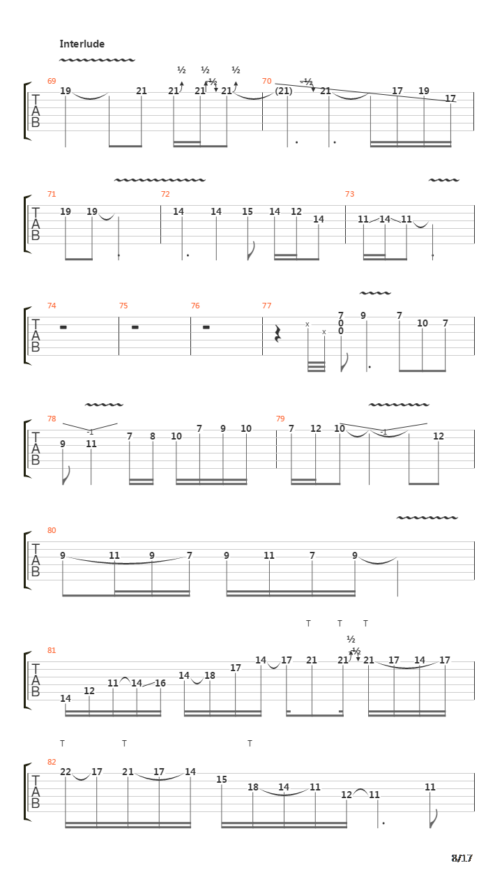 Old School(With Rhythm)吉他谱