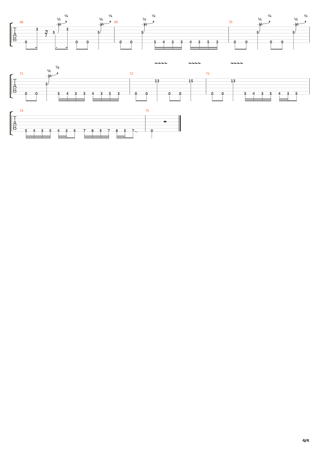 Hook Line And Sinker吉他谱