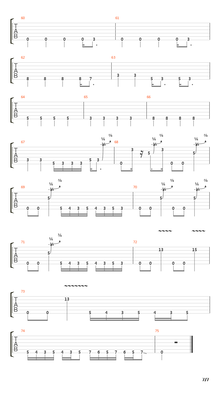 Hook Line And Sinker吉他谱