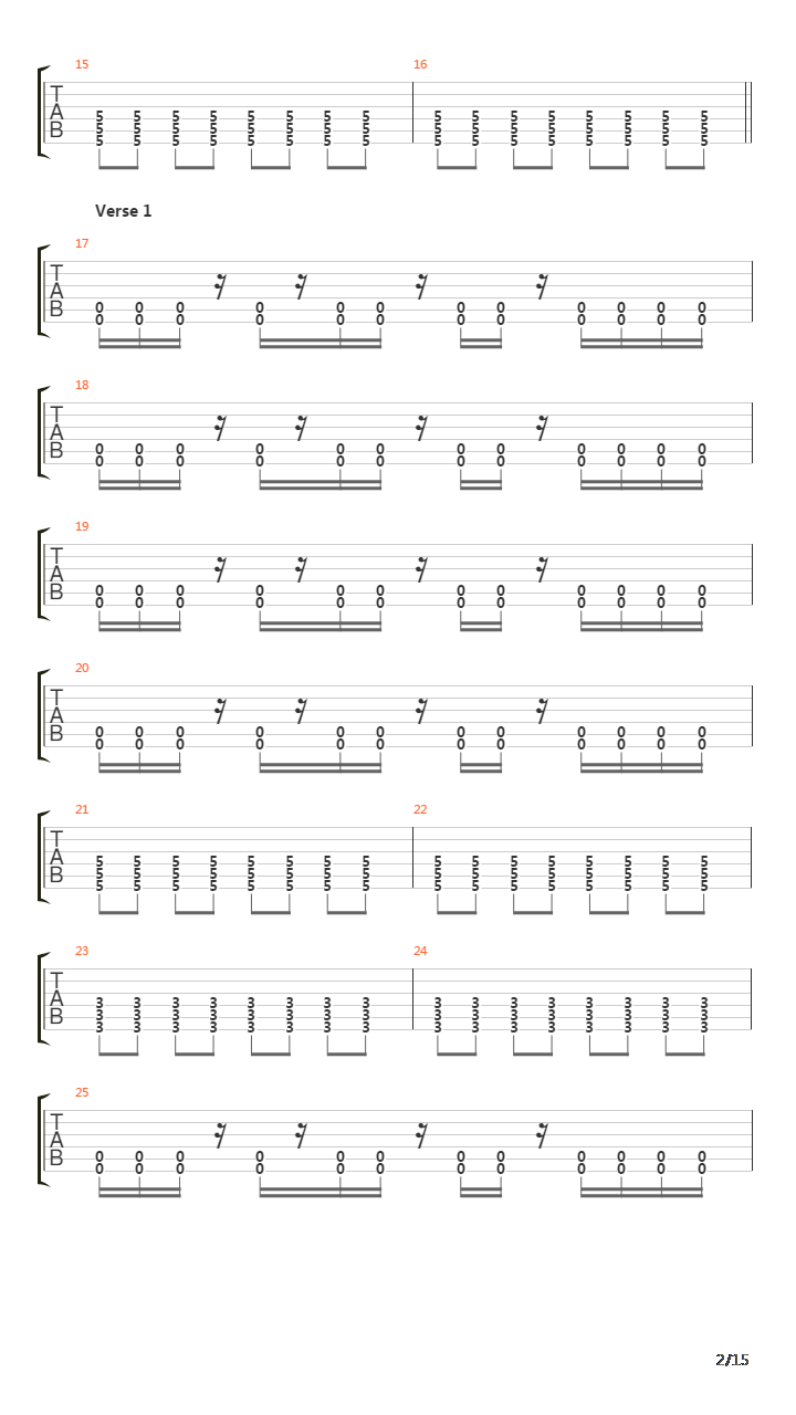 Crossing Jordan吉他谱