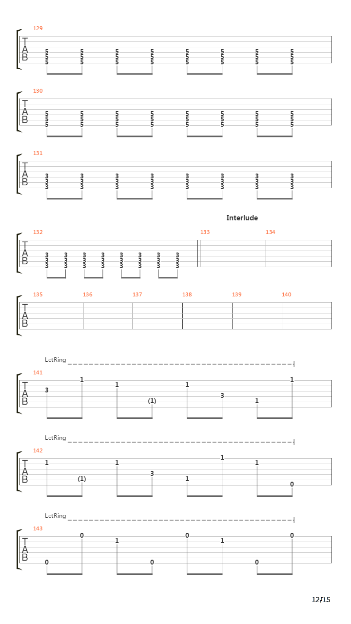 Crossing Jordan吉他谱