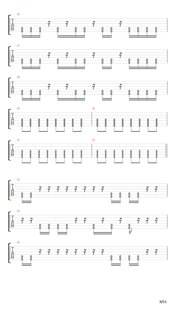 Crossing Jordan吉他谱