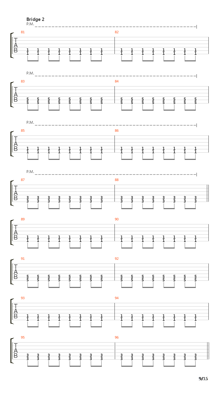 Crossing Jordan吉他谱