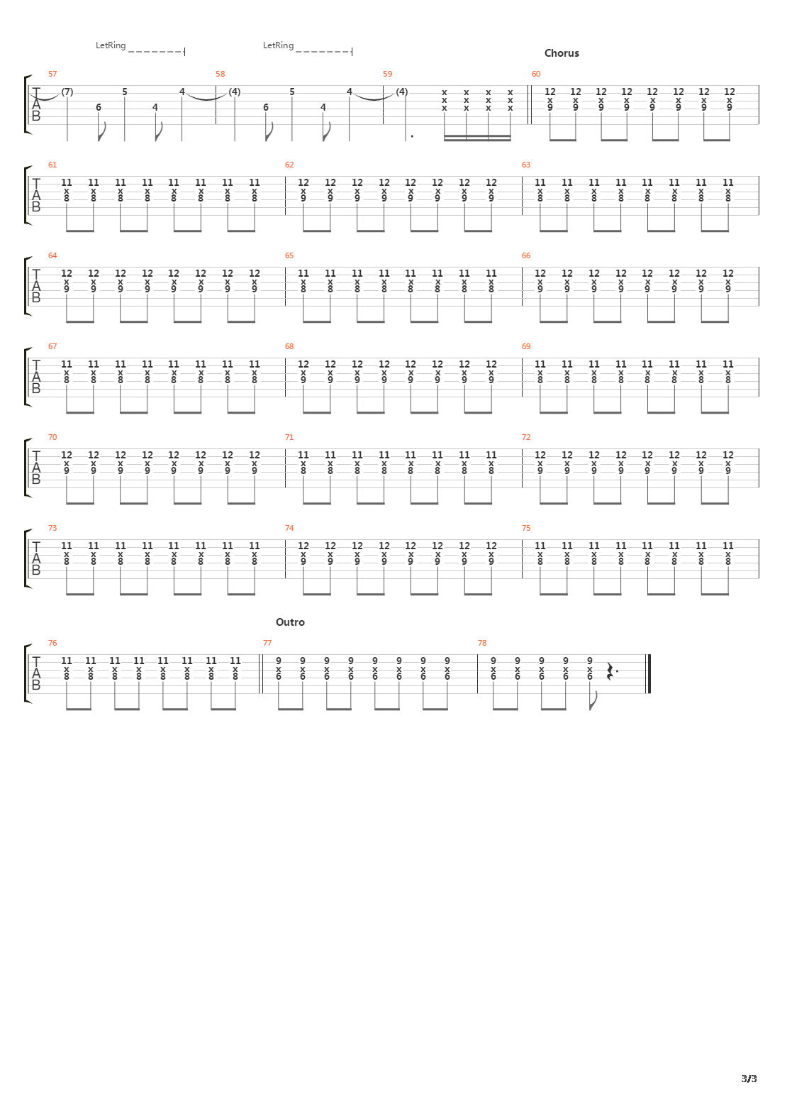 The Way It Is吉他谱