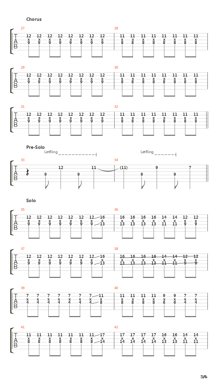 The Way It Is吉他谱