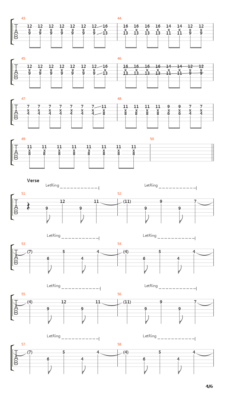 The Way It Is吉他谱