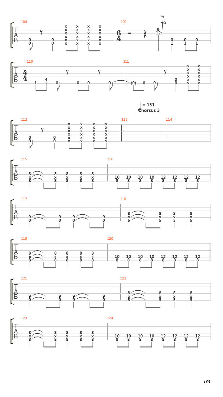 Trapped吉他谱