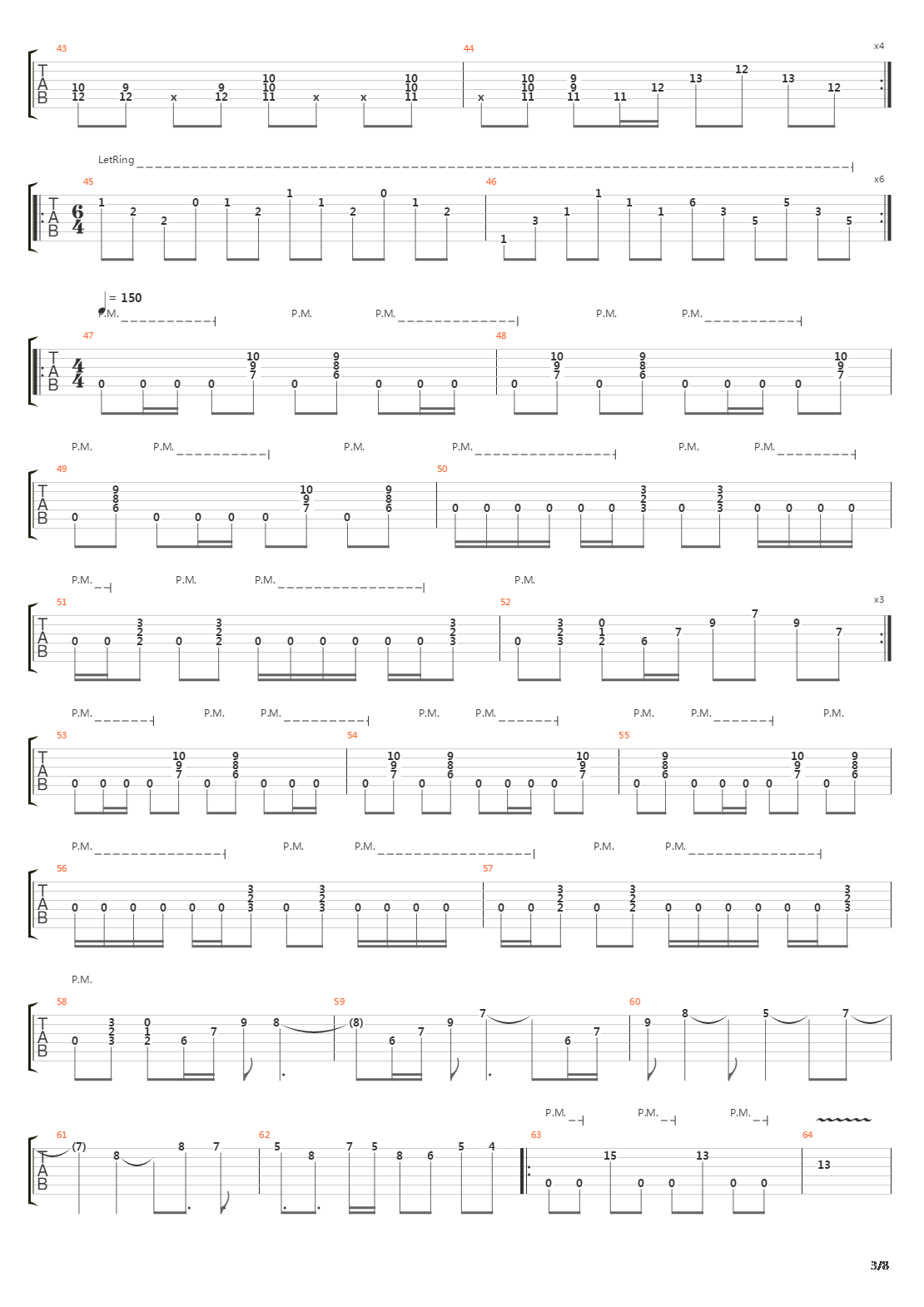 Fast Paced Society吉他谱